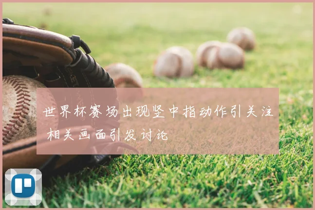 世界杯赛场出现竖中指动作引关注 相关画面引发讨论